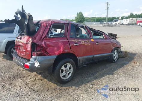 2002 Hyundai Santa Fe Gls/Lx from USA, damaged, VIN KM8SC73D22U202644